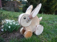 Unikat Osterhase Hasi, 24 cm