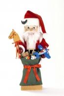 Christian Ulbricht Nussknacker Weihnachtsmann mit Spielzeug